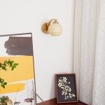 applique art déco vintage lumina