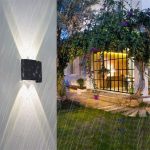 applique LED design pour jardin