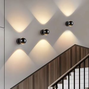 applique LED murale 180 degrés élégante pivotante