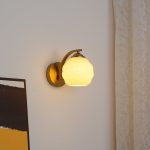 applique lumina en verre design vintage