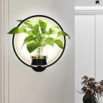 applique murale décorative LED pour plantes