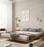 applique murale design en verre crystalix