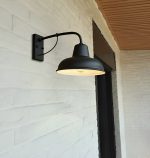 applique murale fer noir pour extérieur