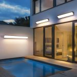 applique murale LED imperméable design moderne