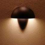 applique murale LED moderne noir et blanc