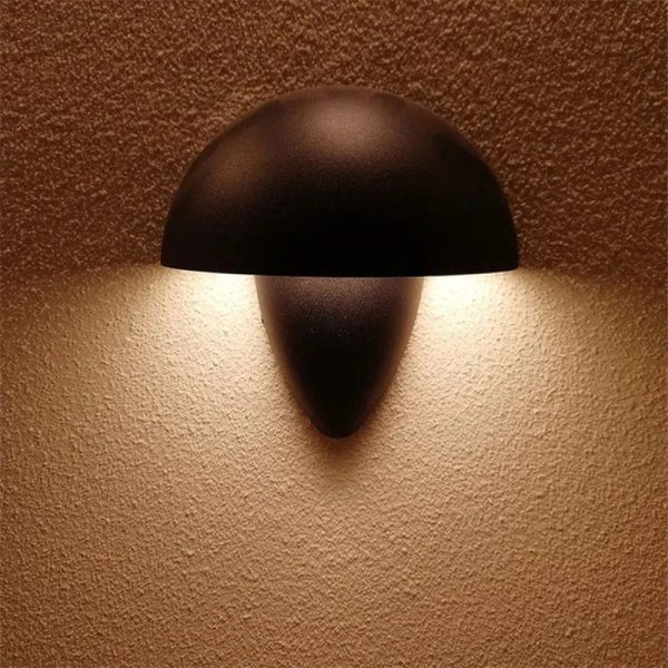 applique murale LED moderne noir et blanc