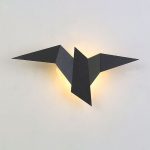 applique murale moderne avec motif oiseau