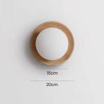 design d'applique murale en bois