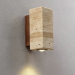 design moderne applique murale pierre
