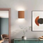 éclairage mural design en résine pour salon