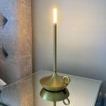 lampadaire bougie sans fil au design vintage