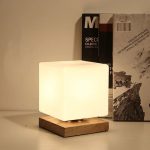 lampe carrée à LED pour chevet
