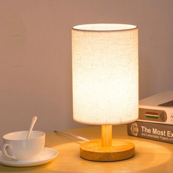 lampe de chevet bois scandinave