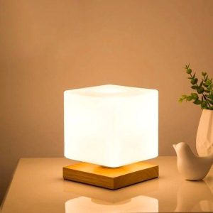 lampe de chevet LED carrée