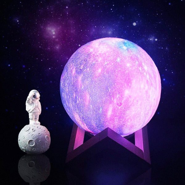 lampe de chevet LED galaxie