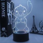 lampe de chevet LED Stitch