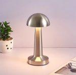 lampe de chevet rétro champignon