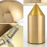 lampe de lit style champignon
