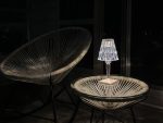 lampe de table chic en cristal