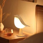 lampe de table décorative oiseau
