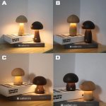 lampe de table design champignon