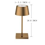 lampe de table rechargeable