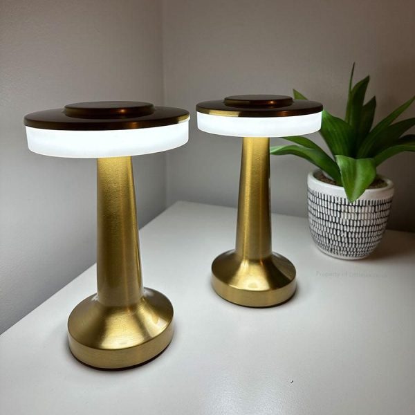 lampe de table sans fil moderne Tower