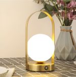 lampe de table sans fil style moderne