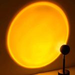 lampe de table Solis coucher de soleil