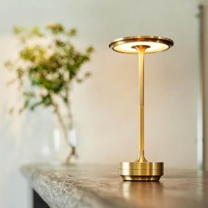 lampe de table tactile sans fil élégante