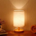 lampe déco en bois scandinave