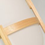 lampe décorative en bois asiatique