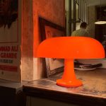 lampe décorative nordique en forme de champignon