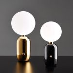 lampe design boule pour chevet