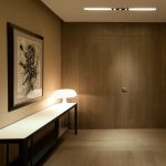 lampe en bois nordique champignon