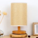 lampe en bois style scandinave
