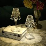lampe en cristal pour ambiance cosy