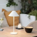 lampe LED design minimaliste rechargeable