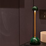 lampe moderne en émeraude