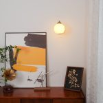 lampe murale art déco en verre