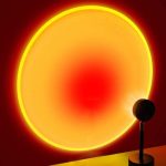 lampe originale coucher de soleil enchanteur