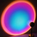 lampe Solis coucher de soleil