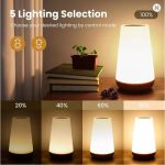 lampe tactile moderne pour chevet