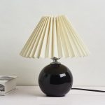 lampe vintage style années 70 en céramique
