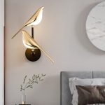 luminaire murale design oiseau