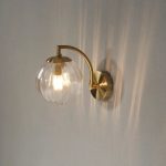 luminaire wall light en verre élégant