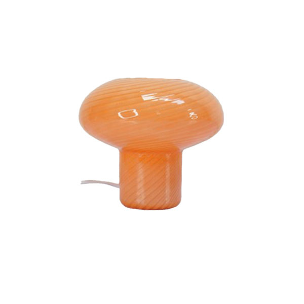 lampe solène spirale en verre