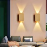 applique LED rectangulaire pour bureau