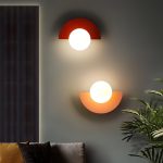 applique murale demi-cercle design nordique