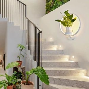 applique murale design LED pour plantes